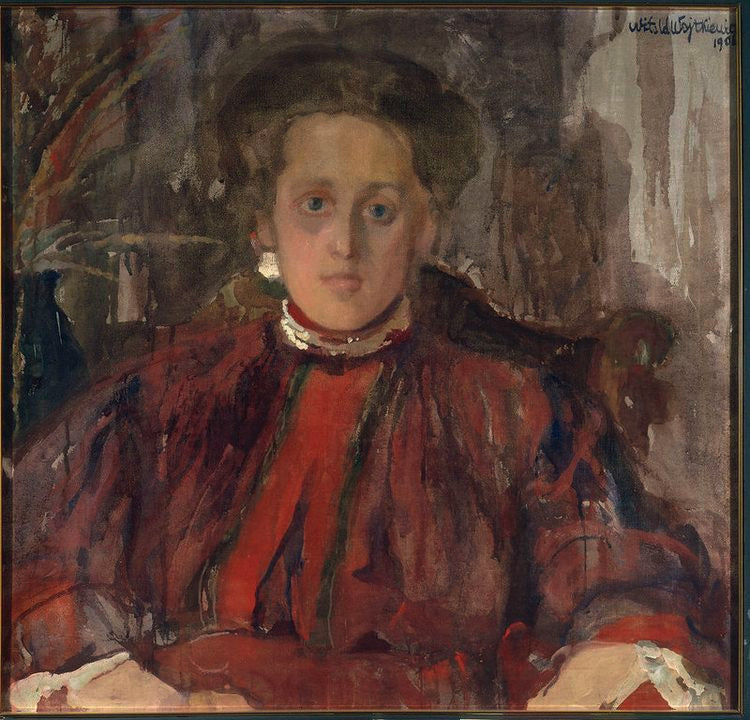 ait of Eliza Mühleisenów Pareńskiej by Witold Wojtkiewicz,16x12(A3) Poster