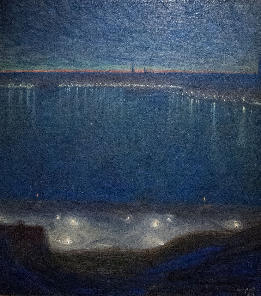 Riddarfjarden, Stockholm by Eugene Jansson,A3(16x12")Poster