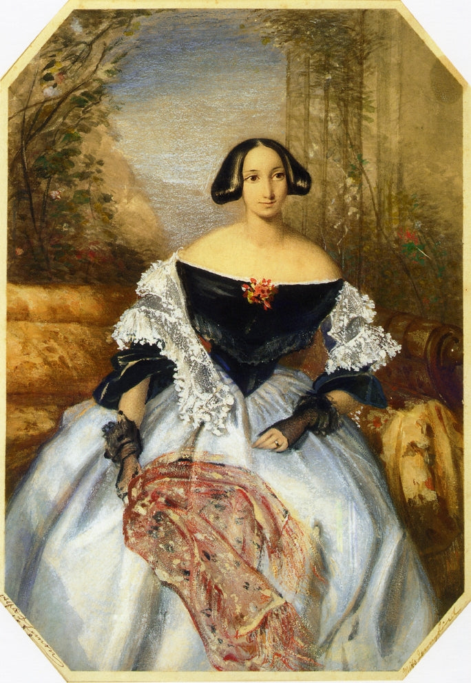 Miss Jenny Lind, vintage artwork by Alfred D. Lemon, A3 (16x12") Poster Print