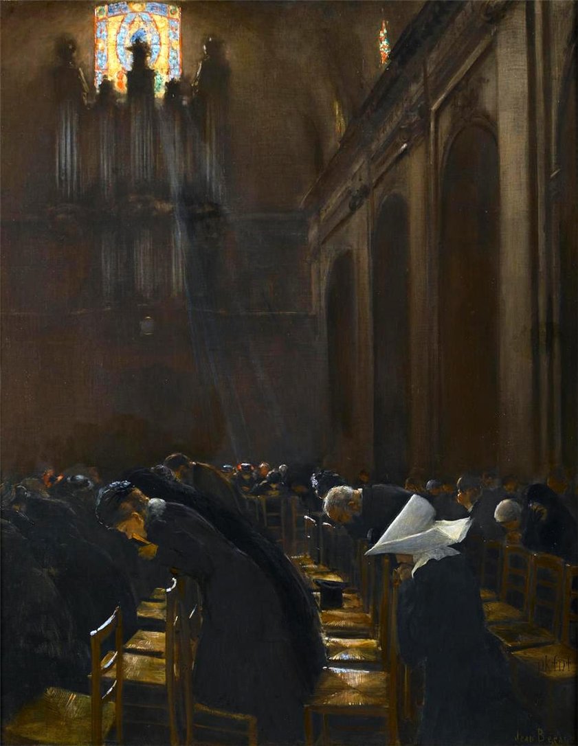 L'Elevation, vintage artwork by Jean-Georges Beraud, 12x8" (A4) Poster