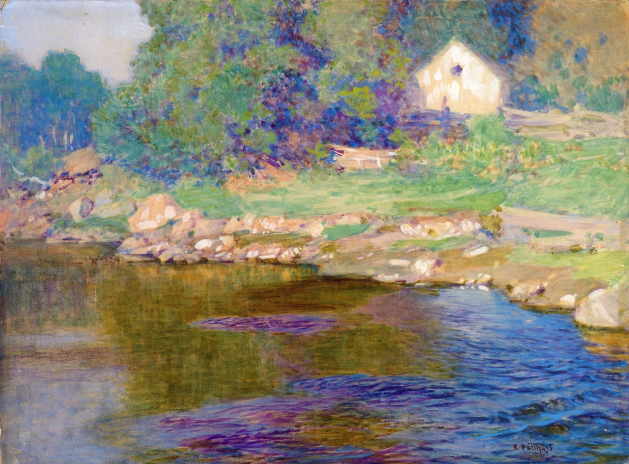 Brandywine River by Edward Henry Potthast,A3(16x12")Poster