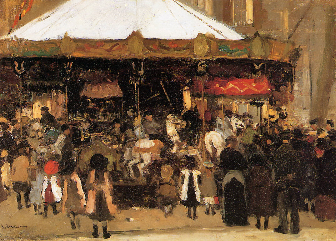 The Fair by Floris Arntzenius,A3(16x12")Poster