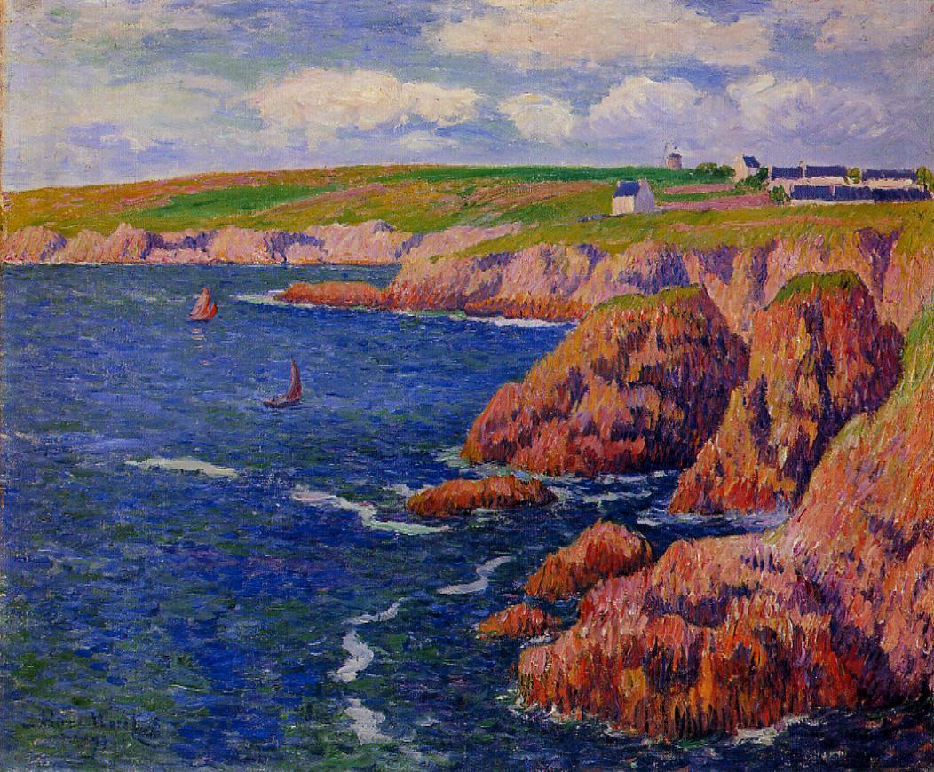 Beg-er-Vran - Finistere by Henry Moret,A3(16x12")Poster