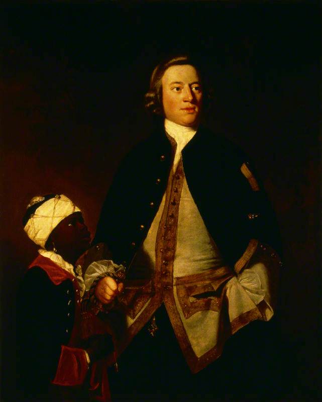 Admiral Paul Henry Ourry, vintage artwork by Sir Joshua Reynolds, 12x8" (A4) Poster