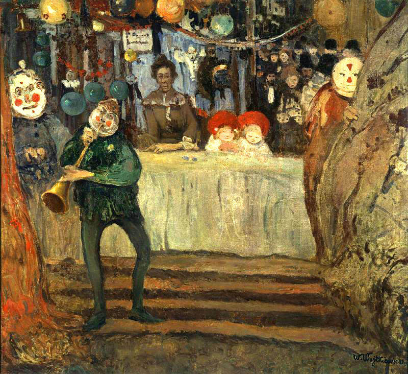 The Circus by Witold Wojtkiewicz,16x12(A3) Poster