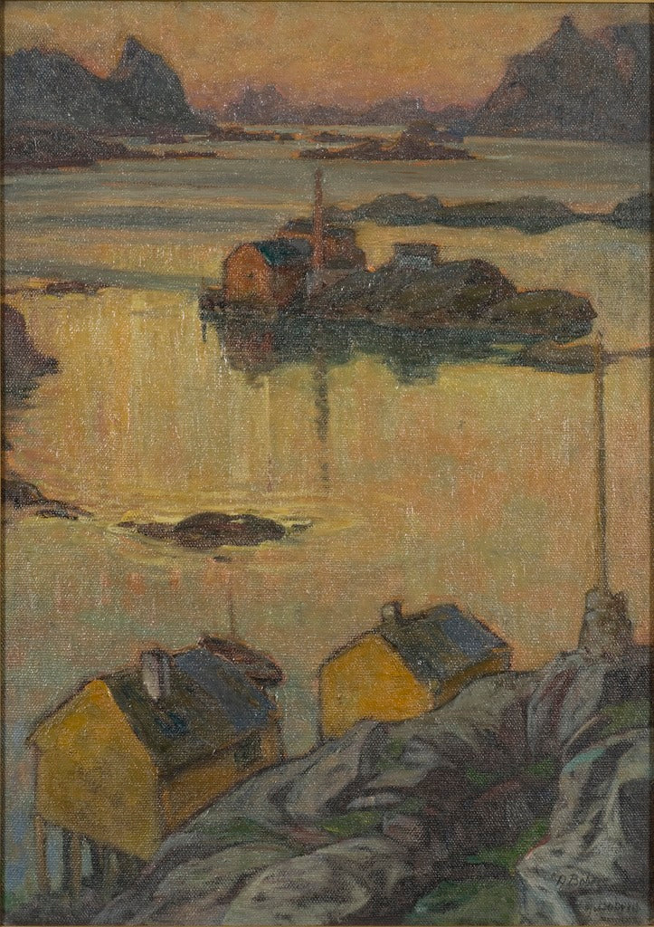 An August Night. Study from North Norway by Anna Boberg,A3(16x12")Poster