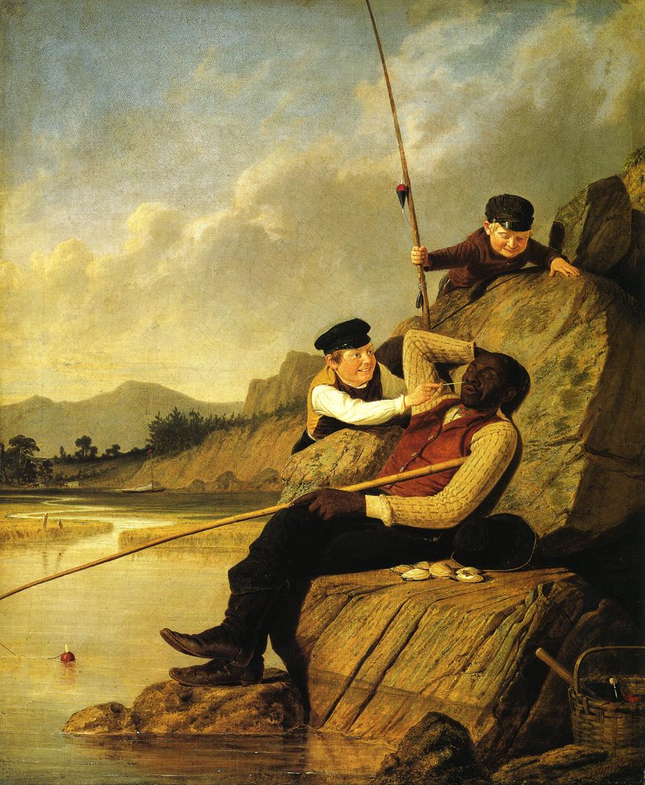 Waking Up, vintage artwork by James Goodwyn Clonney, A3 (16x12") Poster Print