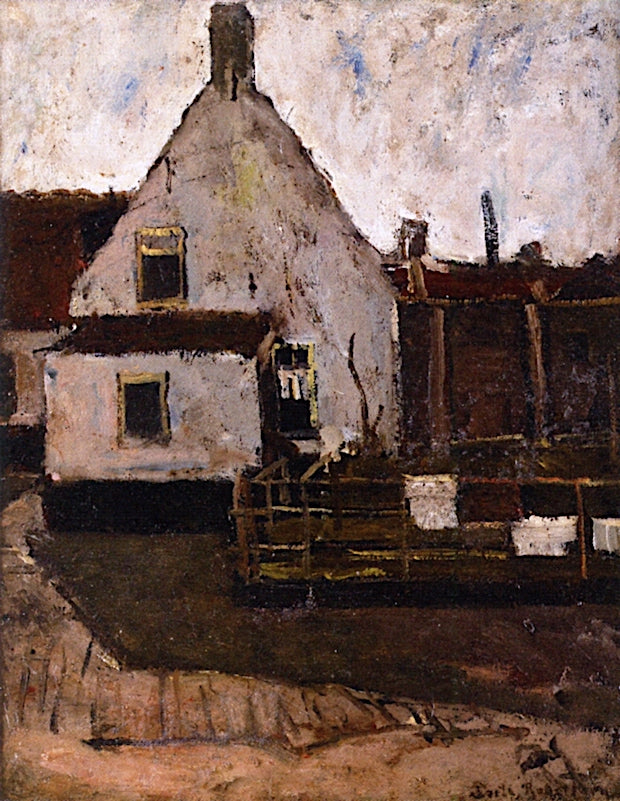 A Backgarden in Katwijk by Suze Robertson,A3(16x12")Poster