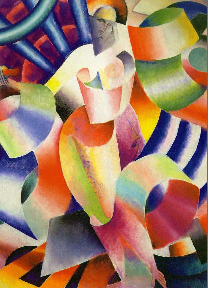 Christiania Fjord by Vladimir Baranoff-Rossine,16x12(A3) Poster