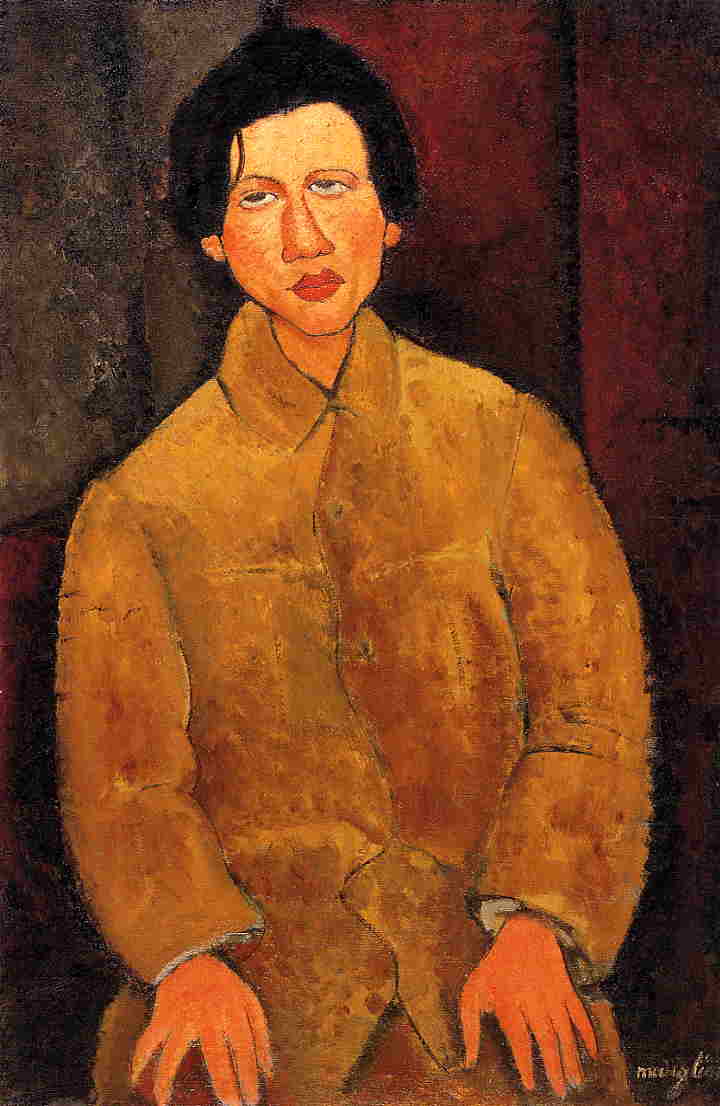 Chaim Soutine by Amedeo Modigliani,16x12(A3) Poster