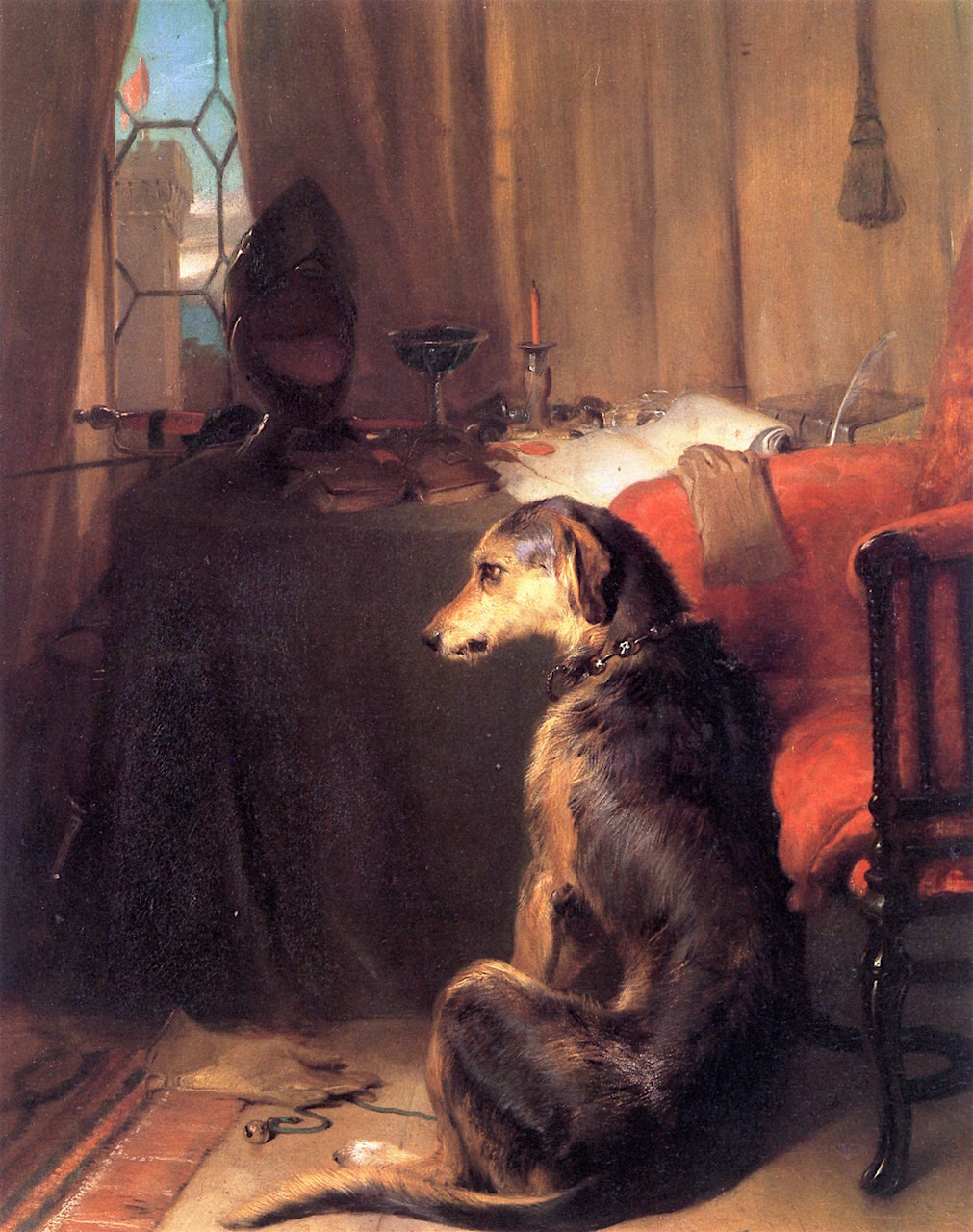 High Life, vintage artwork by Sir Edwin Landseer, A3 (16x12") Poster Print