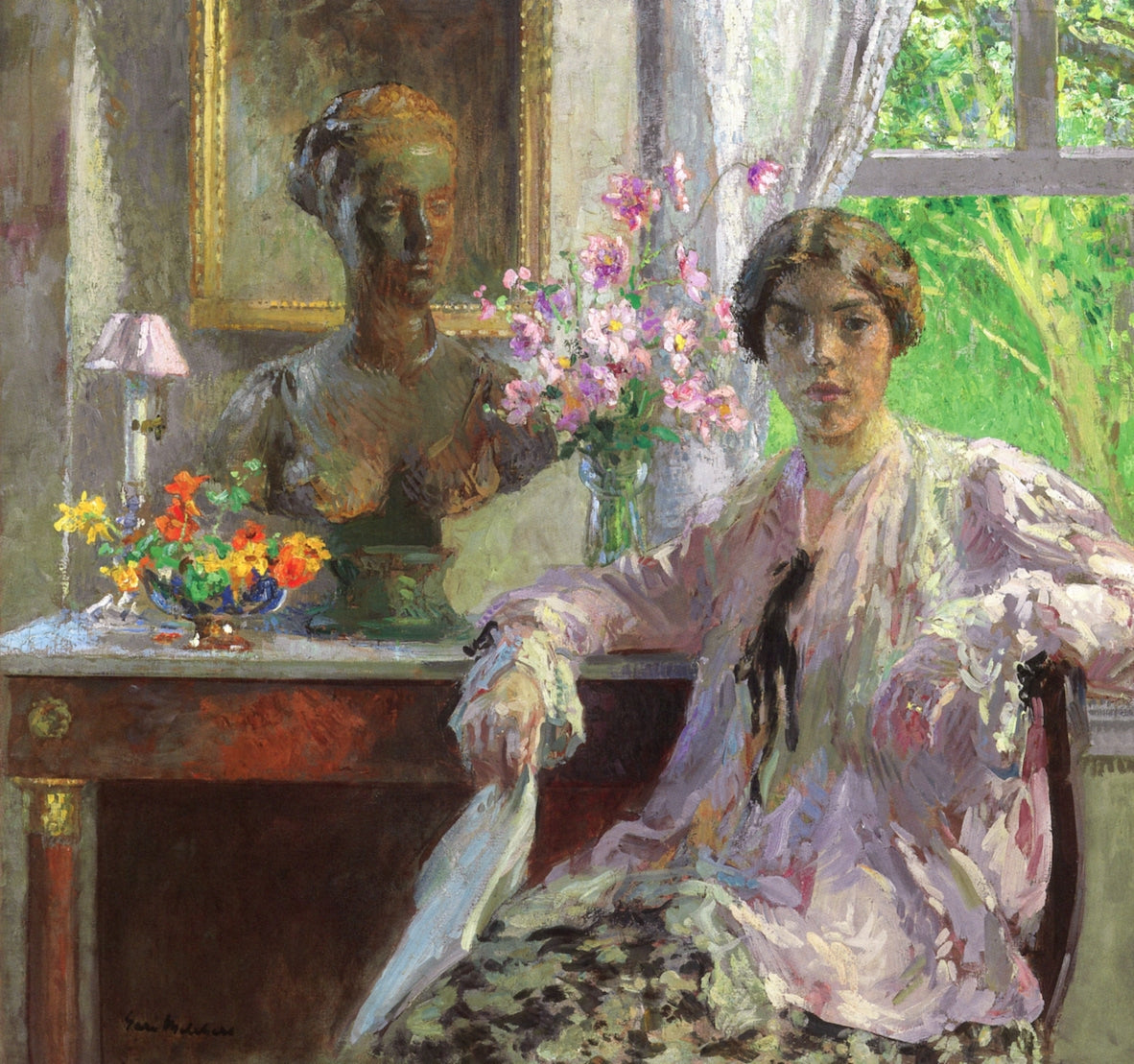 Nellie Kabel by Gari Melchers,A3(16x12")Poster