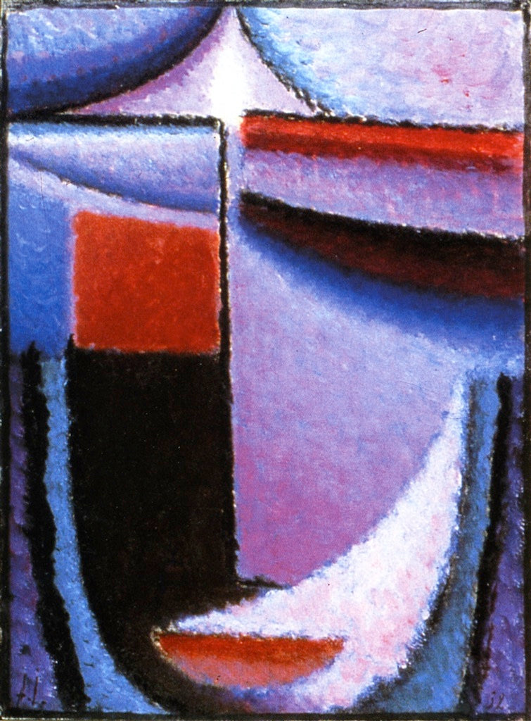 Abstract Head: Amethyst by Alexei von Jawlensky,A3(16x12")Poster