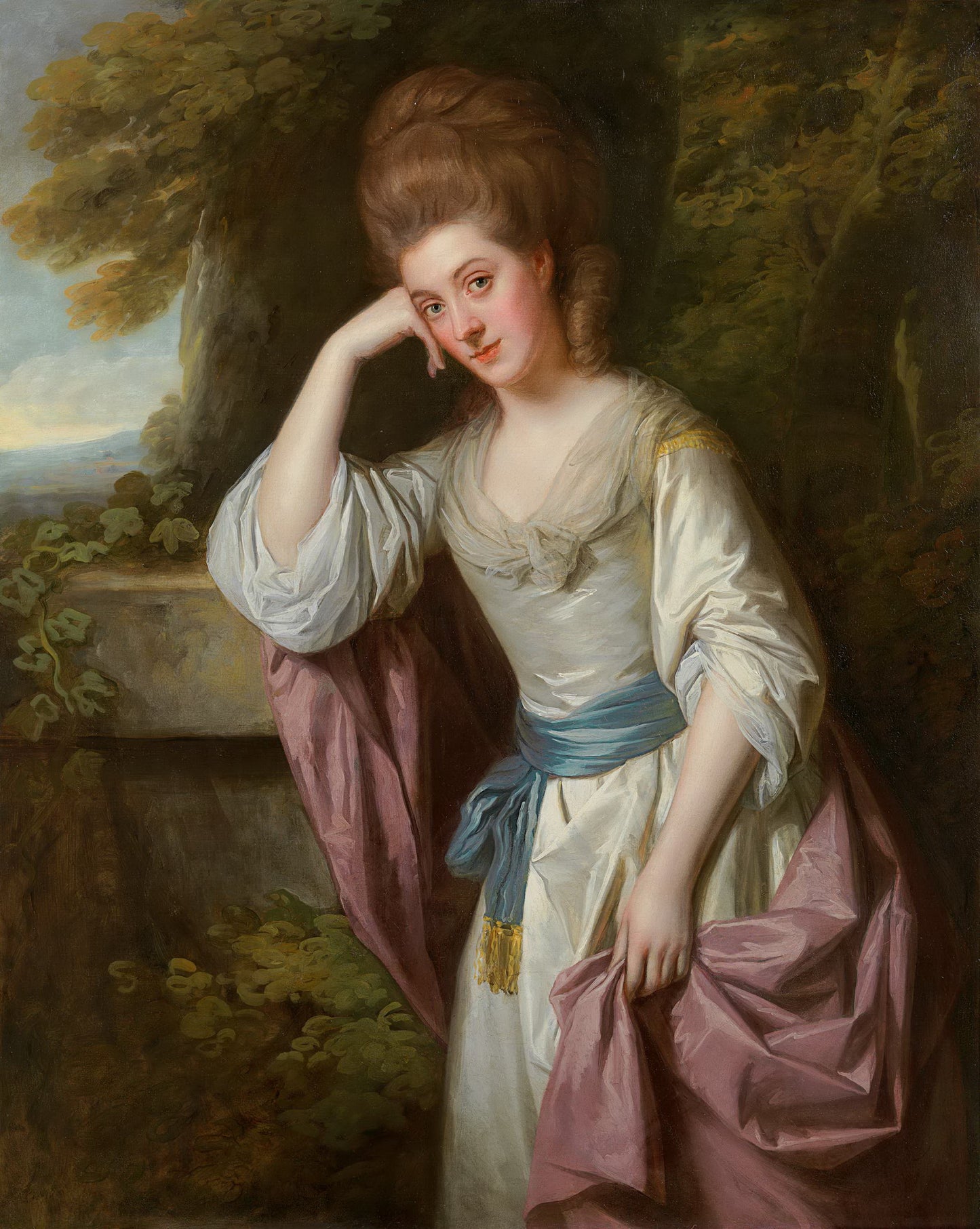 Mary Brummell, vintage artwork by Sir Nathaniel Dance-Holland, 12x8" (A4) Poster