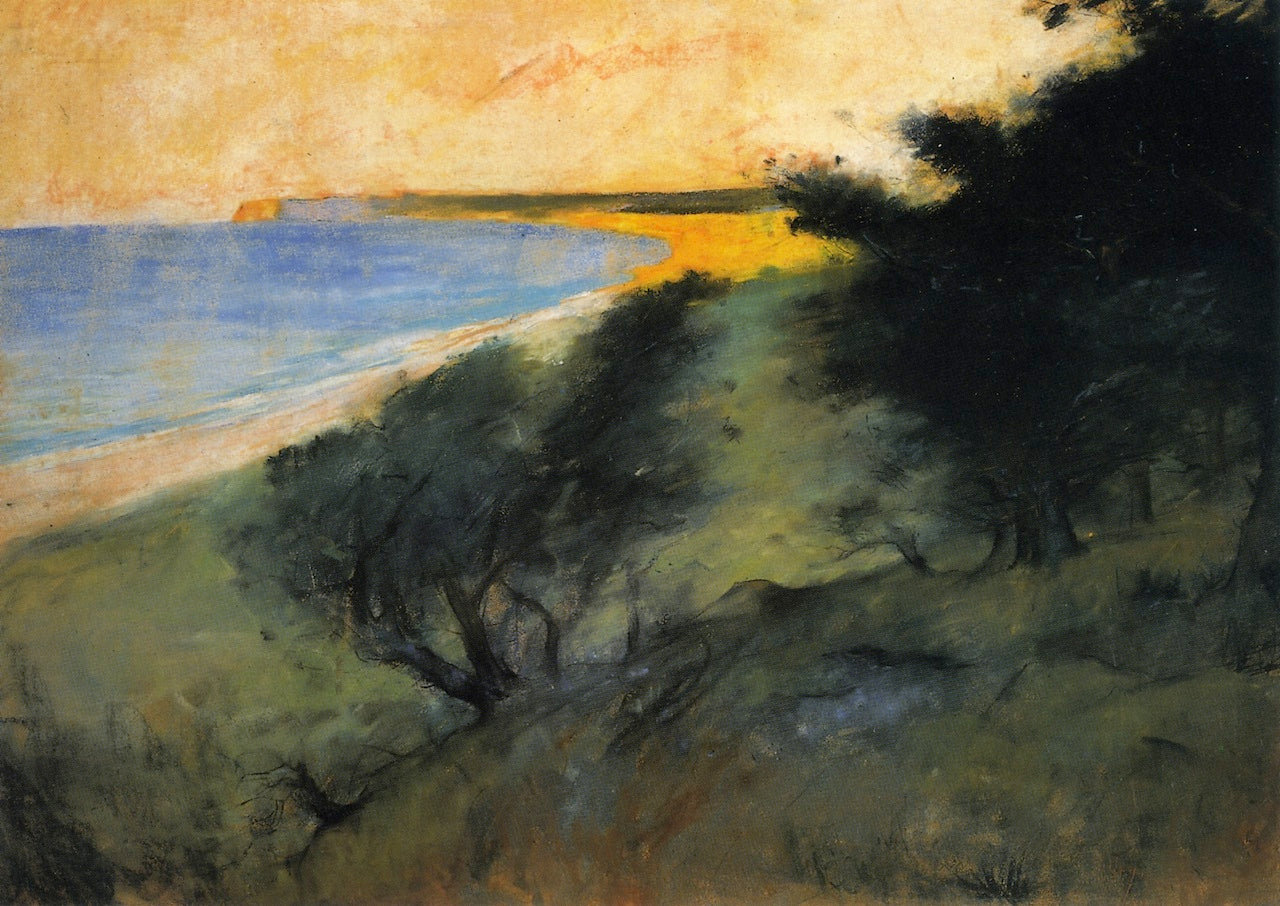 The Coast of Rugen by Lesser Ury,A3(16x12")Poster
