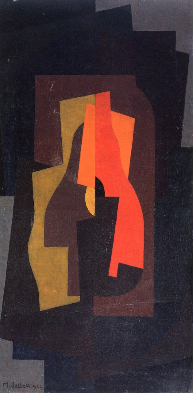 Gouache Study for Abstract Composition by Mainie Jellett,16x12(A3) Poster