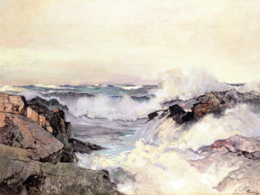 Evening Tide by Frederick Judd Waugh,A3(16x12")Poster