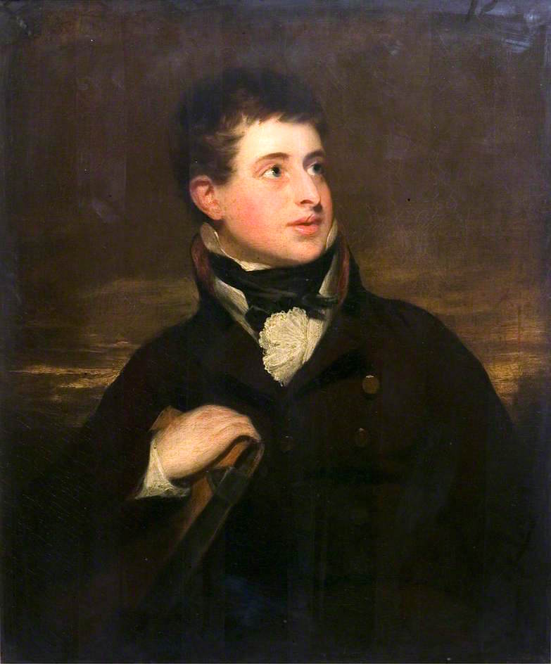Frederick Yeates Hurlstone, vintage artwork by Sir William Beechey, 12x8" (A4) Poster