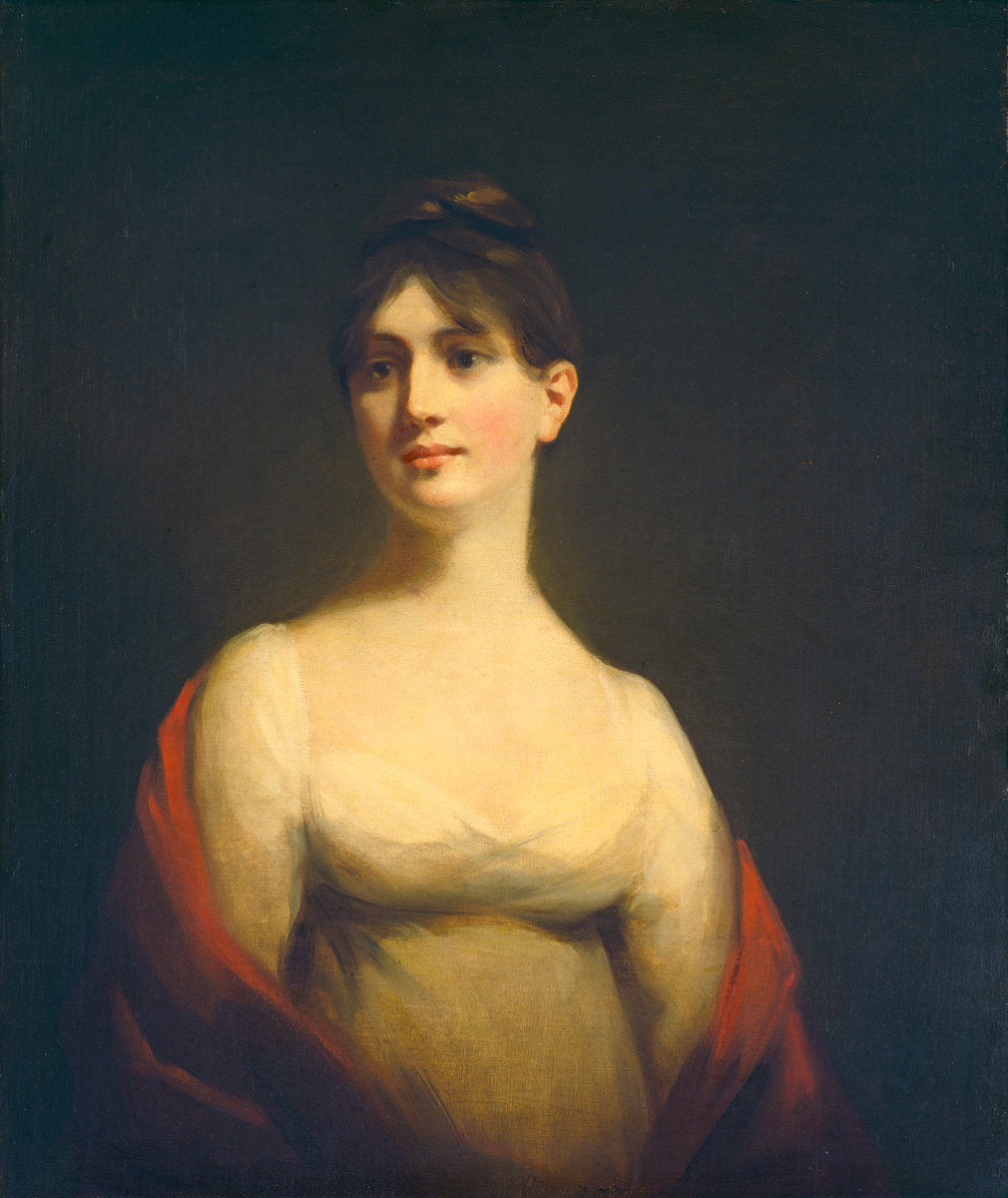 Miss Davidson Reid, vintage artwork by Sir Henry Raeburn, R.A., P.R.S.A., 12x8" (A4) Poster