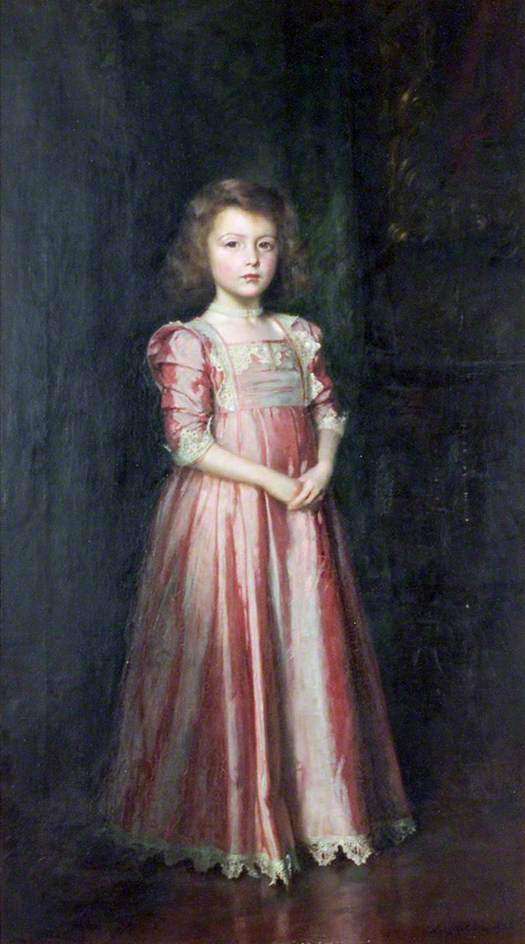 Katherine A. Ourovssoff, vintage artwork by William Logsdail, 12x8" (A4) Poster