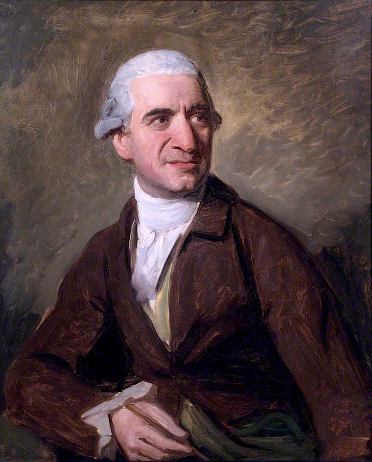 Giovanni Battista Cipriani, RA, vintage artwork by Sir Nathaniel Dance-Holland, 12x8" (A4) Poster