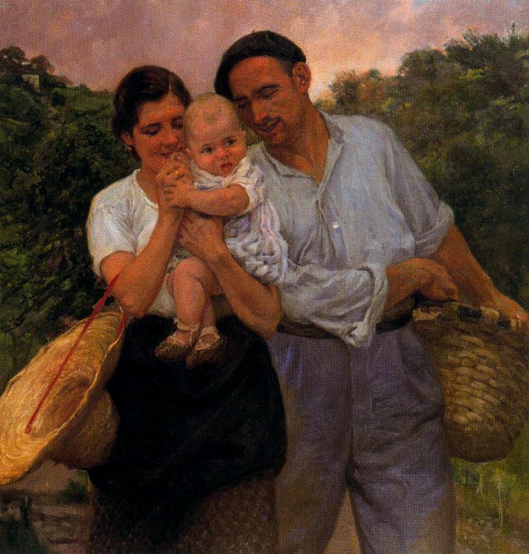 los Padres by Ignacio Díaz Olano,A3(16x12")Poster