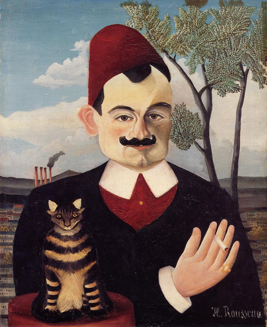 Portrait of Monsieur X. (Pierre Loti) by Henri Rousseau,A3(16x12")Poster
