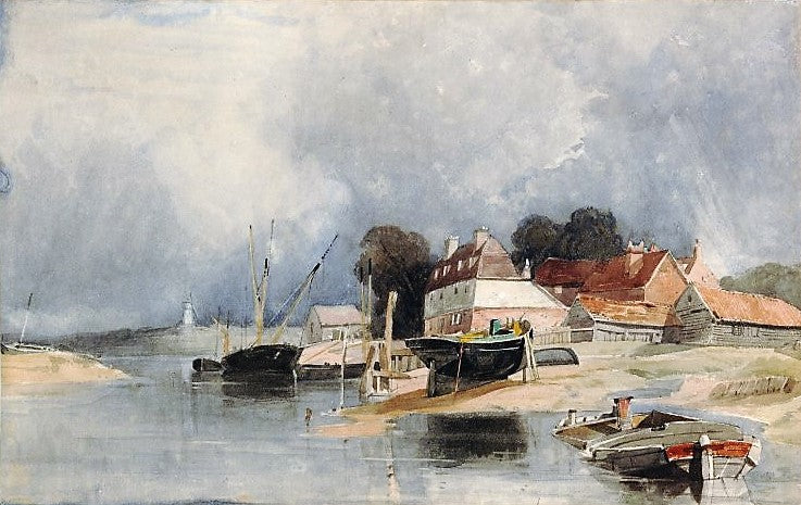 View near Gillingham, vintage artwork by George Paul Chambers, Sr., A3 (16x12") Poster Print