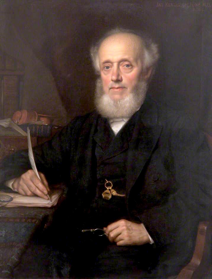 James Kendrick, MD, vintage artwork by Robert Crozier, A3 (16x12") Poster Print