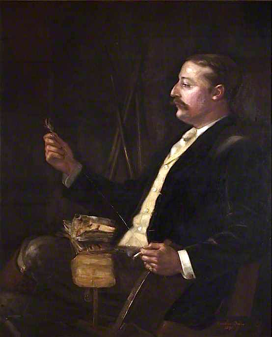 Cecil Hugh Smyth Pigott, vintage artwork by Emmeline Deane, 12x8" (A4) Poster