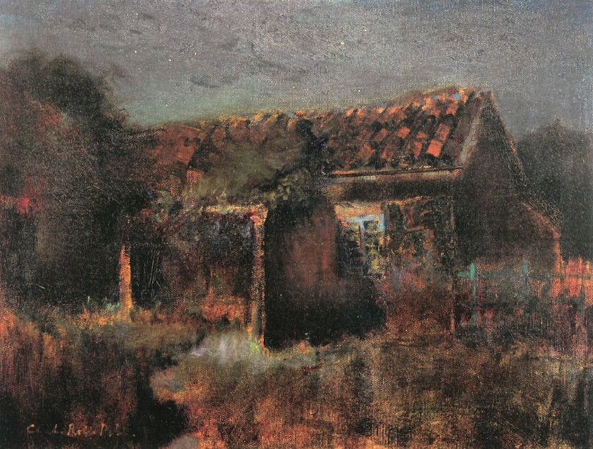 e the Old French Consulate, Monterey by Charles Rollo Peters,A3(16x12")Poster