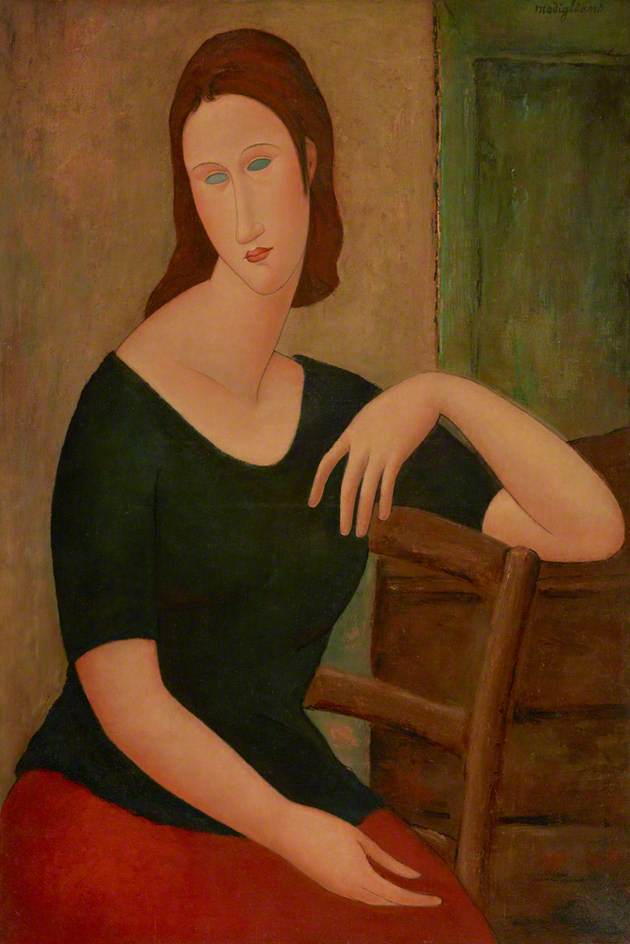 Jeanne Hébuterne by Amedeo Modigliani,16x12(A3) Poster