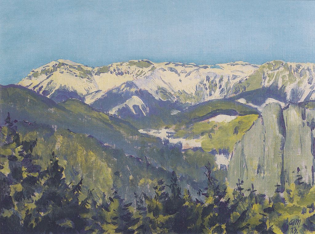 Semmering Landscape by Koloman Moser,A3(16x12")Poster