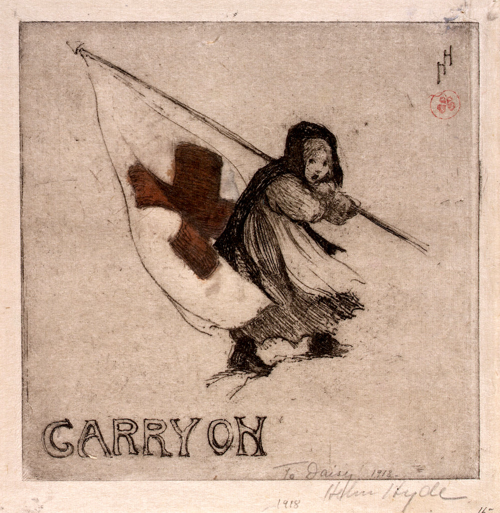 Carry On by Helen Hyde,A3(16x12")Poster
