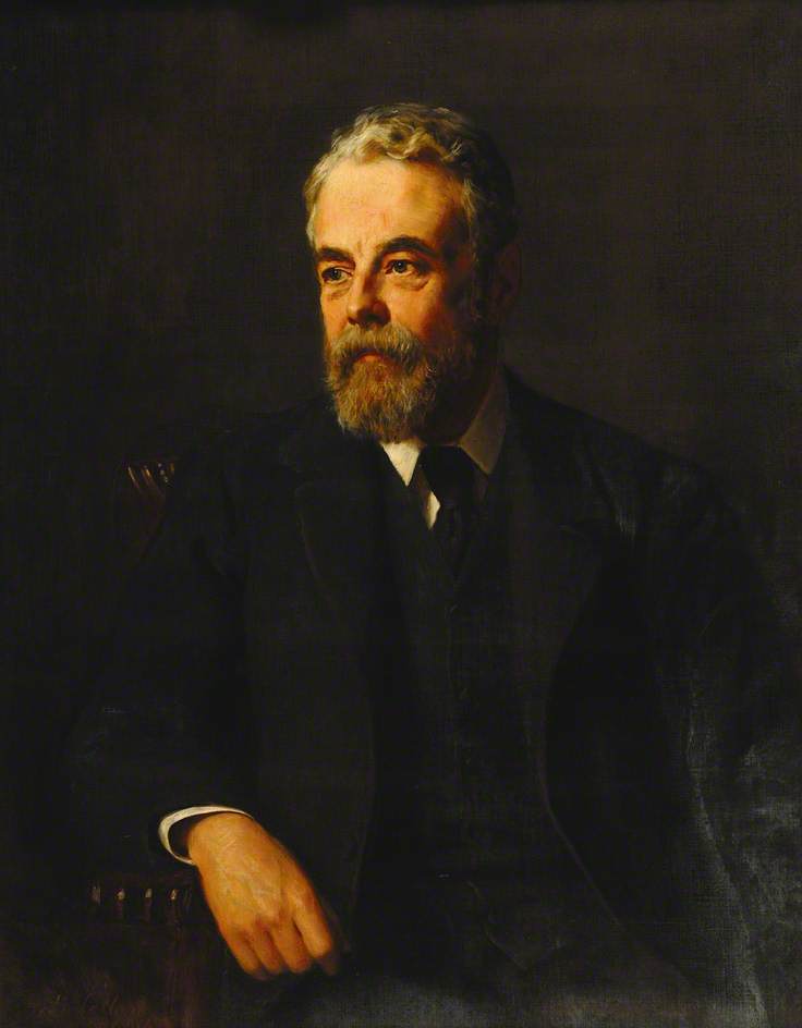 Lord Monkswell, vintage artwork by John Maler Collier, 12x8" (A4) Poster