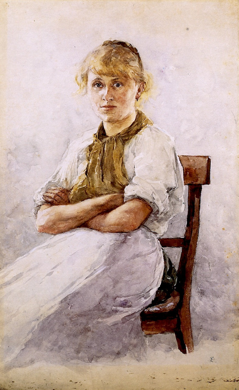 Portrait of a German Woman by William Forsyth,A3(16x12")Poster