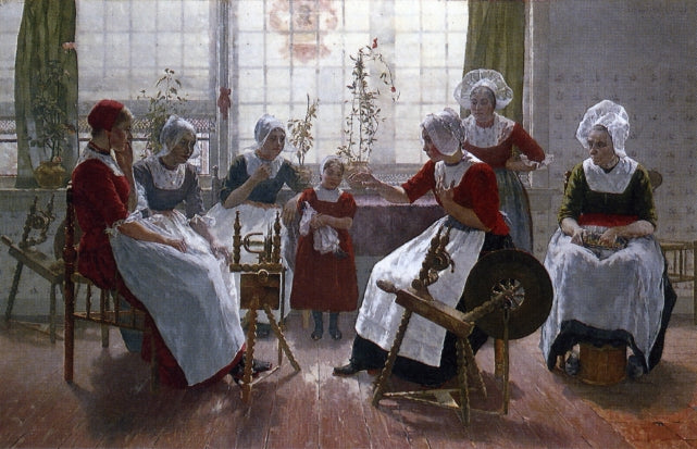 A Ghost Story, vintage artwork by Walter MacEwen, 12x8" (A4) Poster