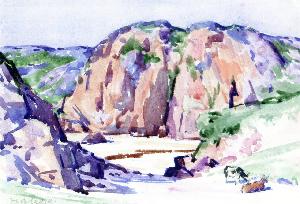 the Dunes, Iona by Francis Campbell Boileau (F.C.B.) Cadell,16x12(A3) Poster