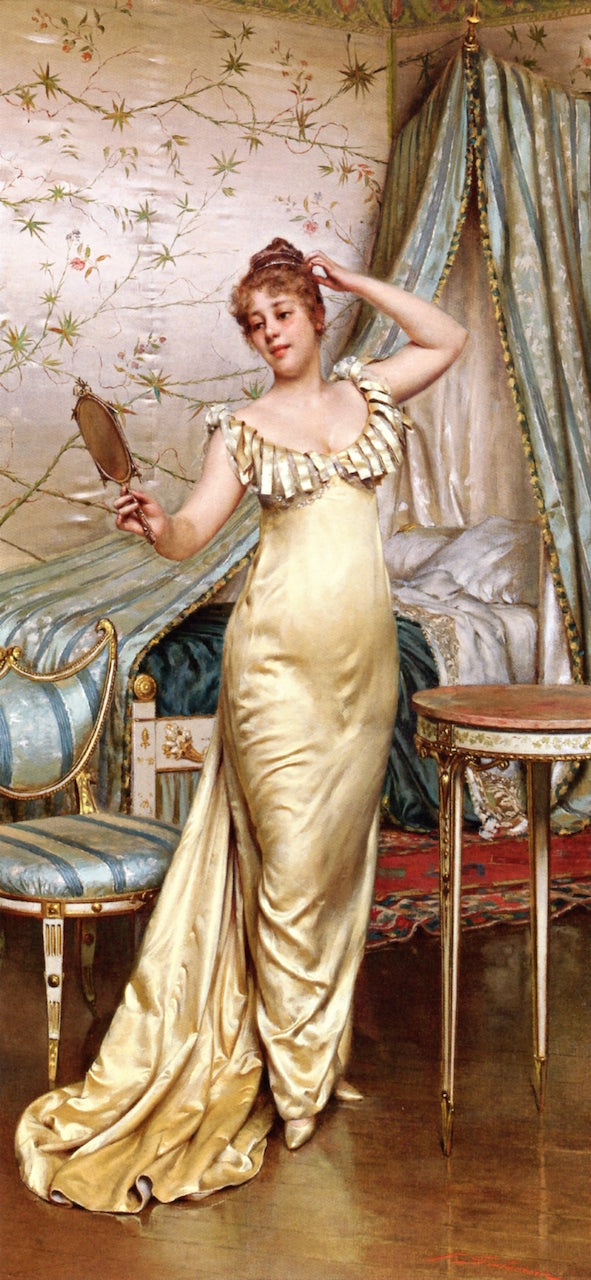 A Show of Identity, vintage artwork by Charles Joseph Frederick Soulacroix, 12x8" (A4) Poster