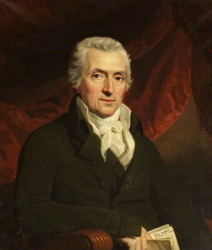 Richard Fenton, vintage artwork by Samuel Woodforde, 12x8" (A4) Poster