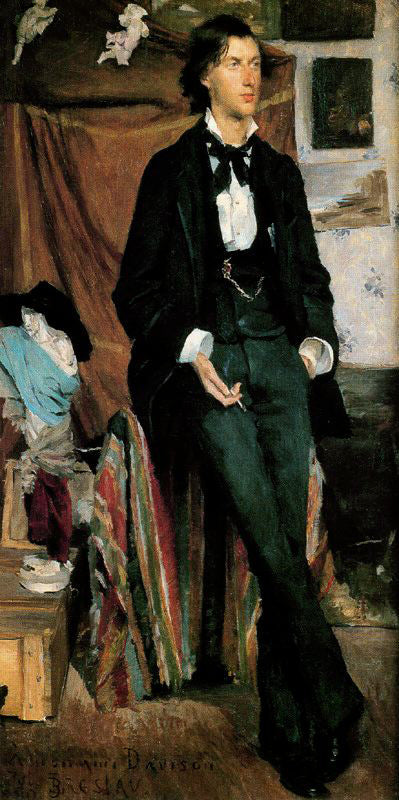 Portrait of Henry Davison by Marie Louise Catherine Breslau,A3(16x12")Poster