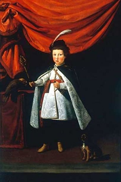 Leopoldo de' Medici, vintage artwork by Justus Sustermans, 12x8" (A4) Poster