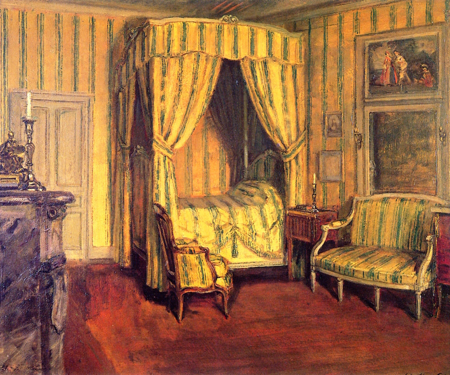 The Yellow Bedroom Breau by Walter Gay,A3(16x12")Poster