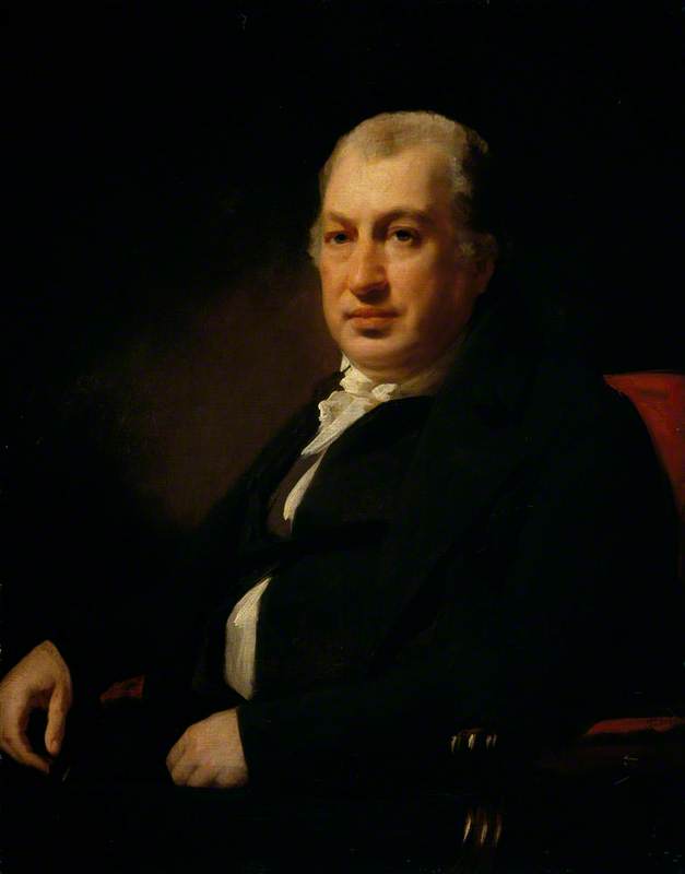 George Kinnear, vintage artwork by Sir Henry Raeburn, R.A., P.R.S.A., 12x8" (A4) Poster