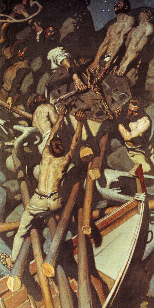 The Capture of the Sampo by Akseli Gallen-Kallela,A3(16x12")Poster