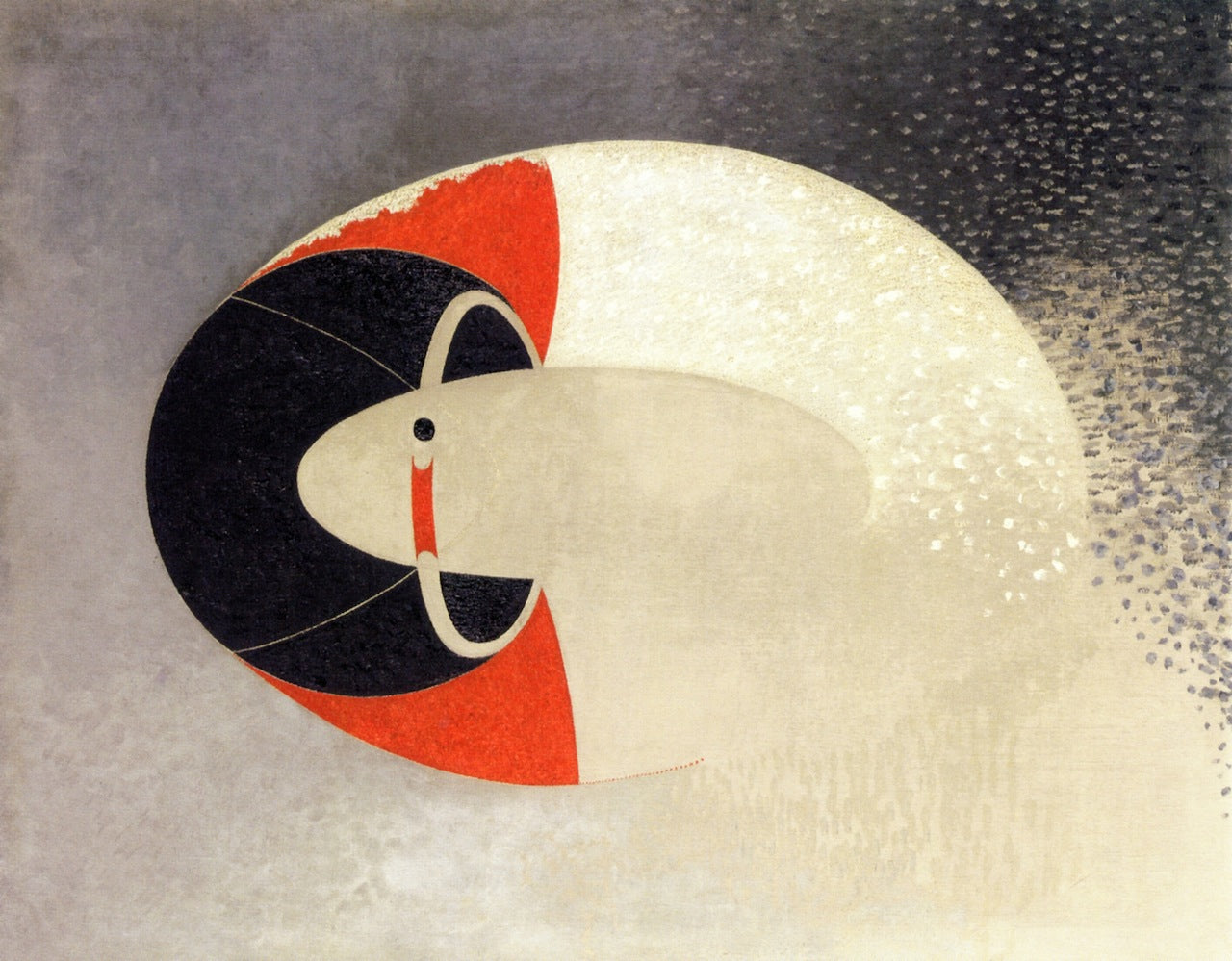 Chicago, vintage artwork by László Moholy-Nagy, 12x8" (A4) Poster