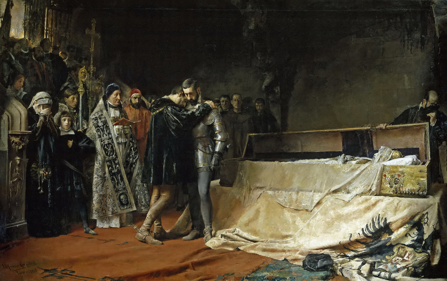 he Conversion of the Duke of Gandia by Jose Moreno Carbonero,A3(16x12")Poster