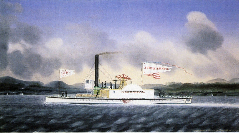 John Birkbeck, vintage artwork by James Bard, A3 (16x12") Poster Print