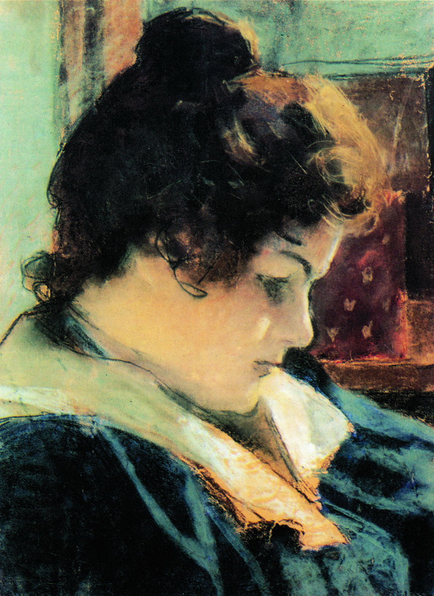 The Artist's Wife Maria by Alexander Golovin,A3(16x12")Poster