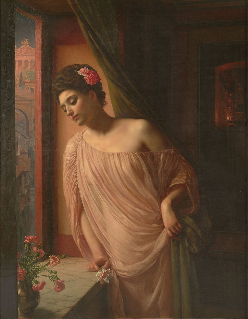 Asterie, vintage artwork by Sir Edward John Poynter, 12x8" (A4) Poster
